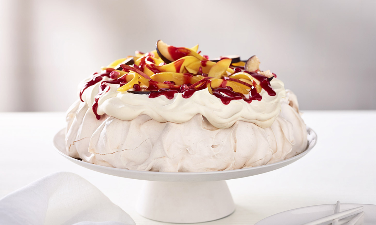 Summer Fruits Pavlova