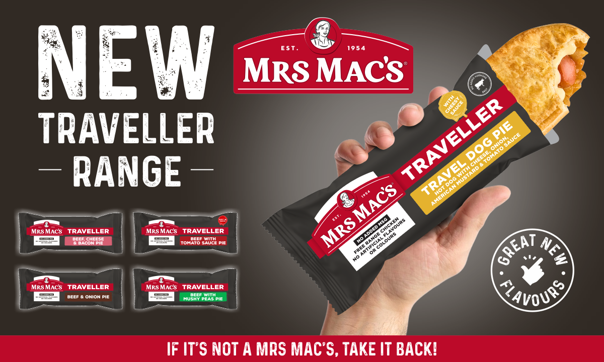 Mrs Mac’s New Traveller range – Double Points in Feb